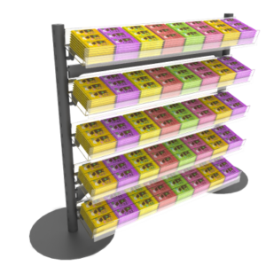 Q+4 Confectionery Shelving